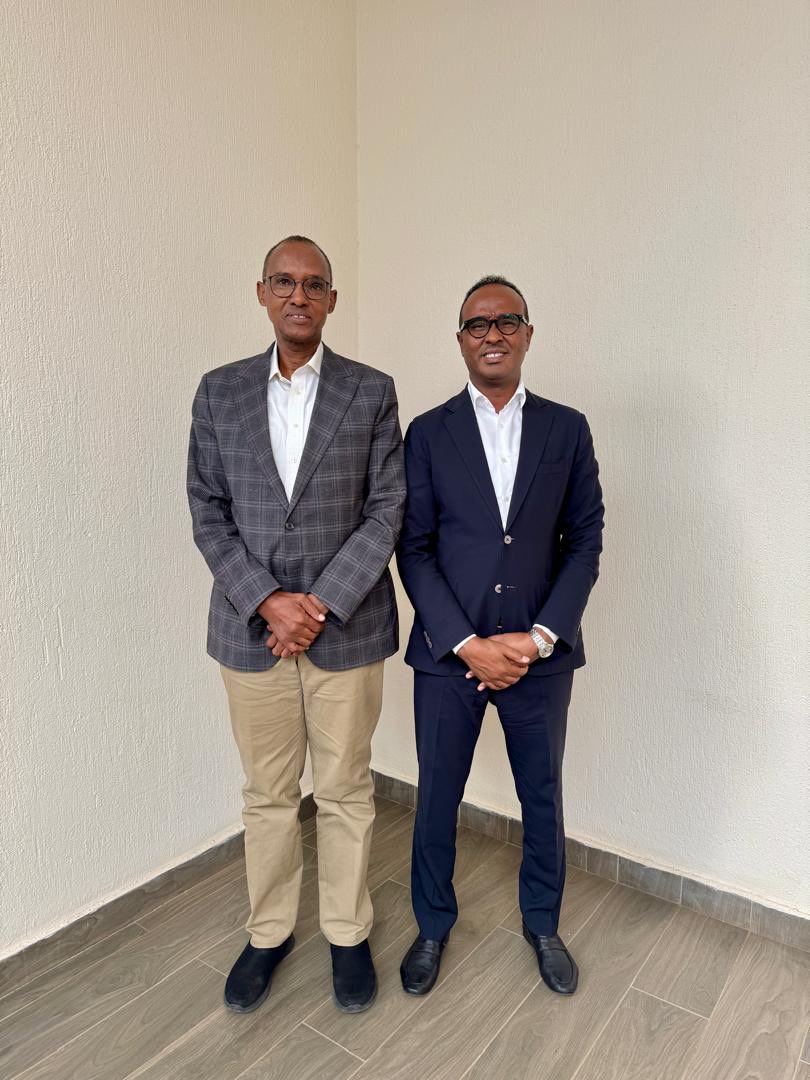 I held a fruitful meeting with @climateEnvoyKe Mr. Ali Daud in Nairobi today. The discussions focused on strengthening climate resilience and disaster preparedness.