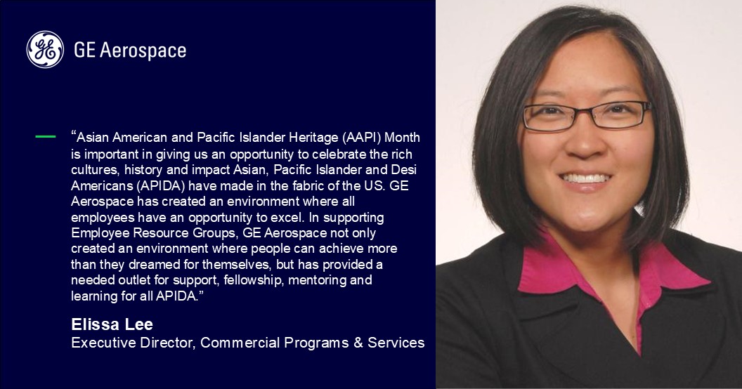 GE Aerospace (@ge_aerospace) on Twitter photo Meet Elissa Lee, Commercial Programs & Services Executive Director at GE Aerospace!
Elissa is known for her collaborative leadership style and her ability to work at all levels of the organization to deliver impact. 
Her leadership to the business has been consistently Meet Elissa Lee, Commercial Programs & Services Executive Director at GE Aerospace!
Elissa is known for her collaborative leadership style and her ability to work at all levels of the organization to deliver impact. 
Her leadership to the business has been consistently