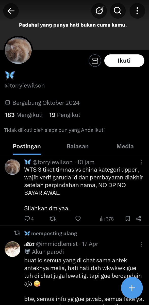 1% tweet media