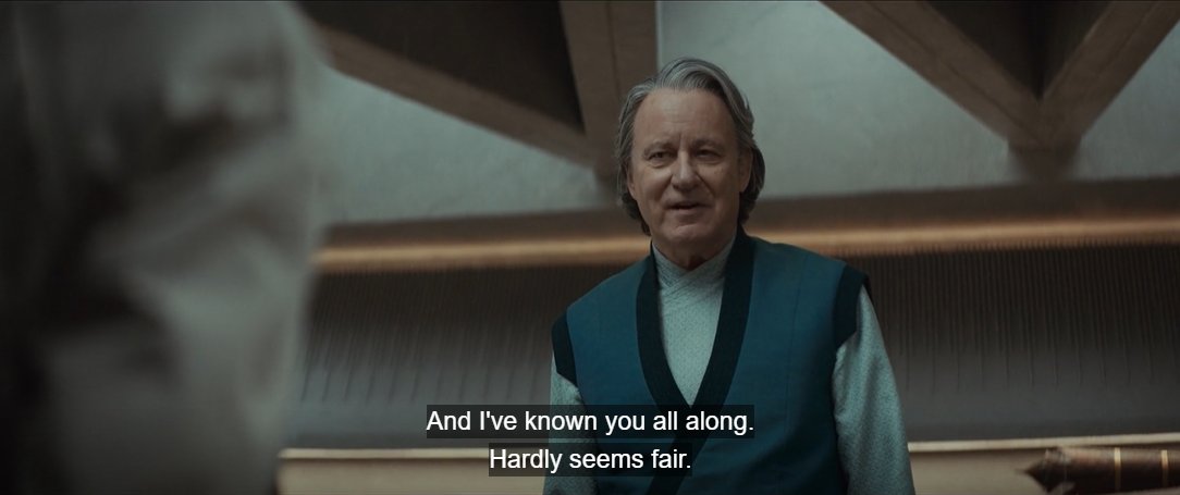 cryssknife's tweet photo. @zoerosebryant Luthen was full of zingers in his final episode https://t.co/3PDCrtleqL