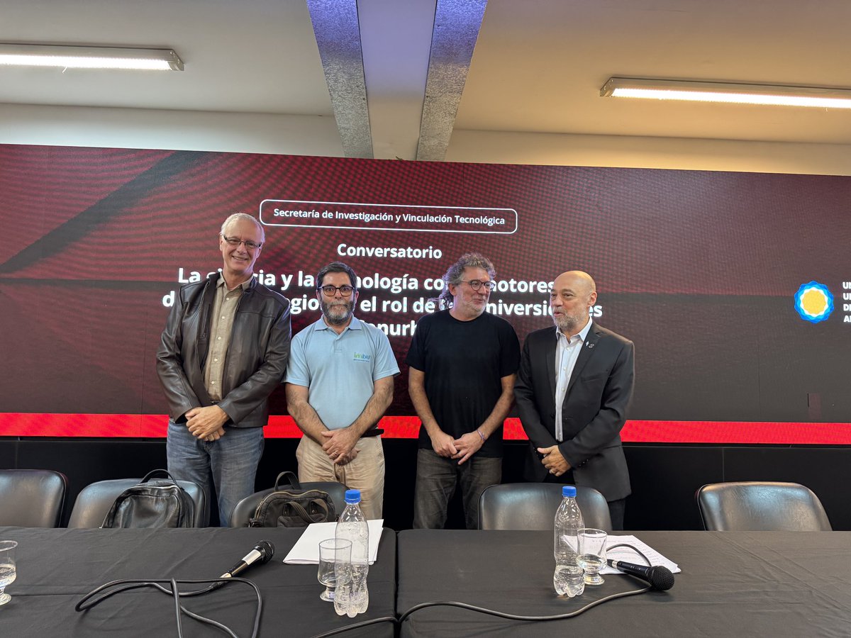 Miembros de la Unión Industrial de General Rodríguez participaron del lanzamiento y puesta en funcionamiento las nuevas áreas de I+D del Edificio de Laboratorios de la Universidad Nacional de Moreno y del Conversatorio sobre el Rol de las Universidades del Conurbano.