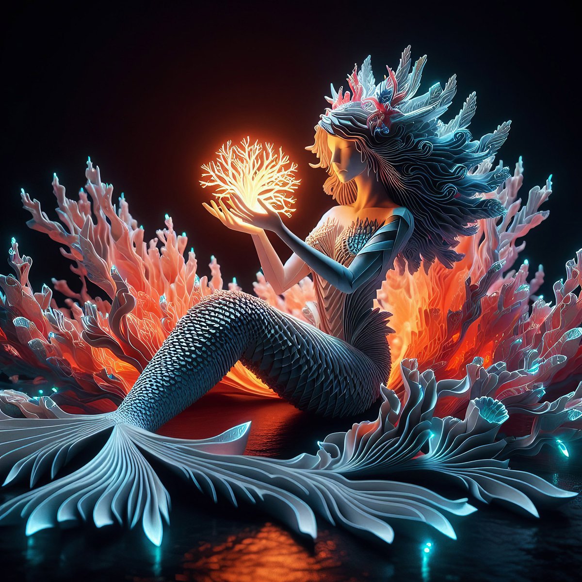 Sahar Moussavii🌞 (@saharmoussavi) on Twitter photo 📢📢
🔥🔥Auction live <a href="/foundation/">Foundation 🌐</a>
🔥"Coral Guardian" just received a bid
🟠5 days left
🔗foundation.app/mint/base/0x96…
.
#NFT_Shill
#ETH
#foundation
#AIart #aiartist
#Mermaid
#base
#AIArtistCommunity 📢📢
🔥🔥Auction live <a href="/foundation/">Foundation 🌐</a>
🔥"Coral Guardian" just received a bid
🟠5 days left
🔗foundation.app/mint/base/0x96…
.
#NFT_Shill
#ETH
#foundation
#AIart #aiartist
#Mermaid
#base
#AIArtistCommunity