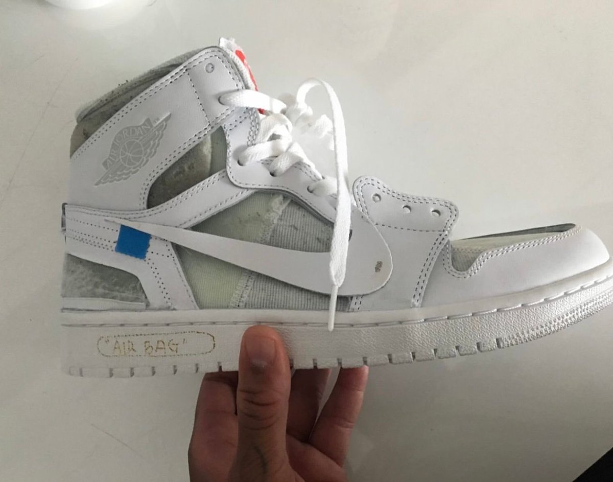 Ovrnundr's tweet photo. Off-White x Nike Air Jordan 1 High “Alaska”

• $190 dollars 
• December 20th https://t.co/zOrYGI3abf