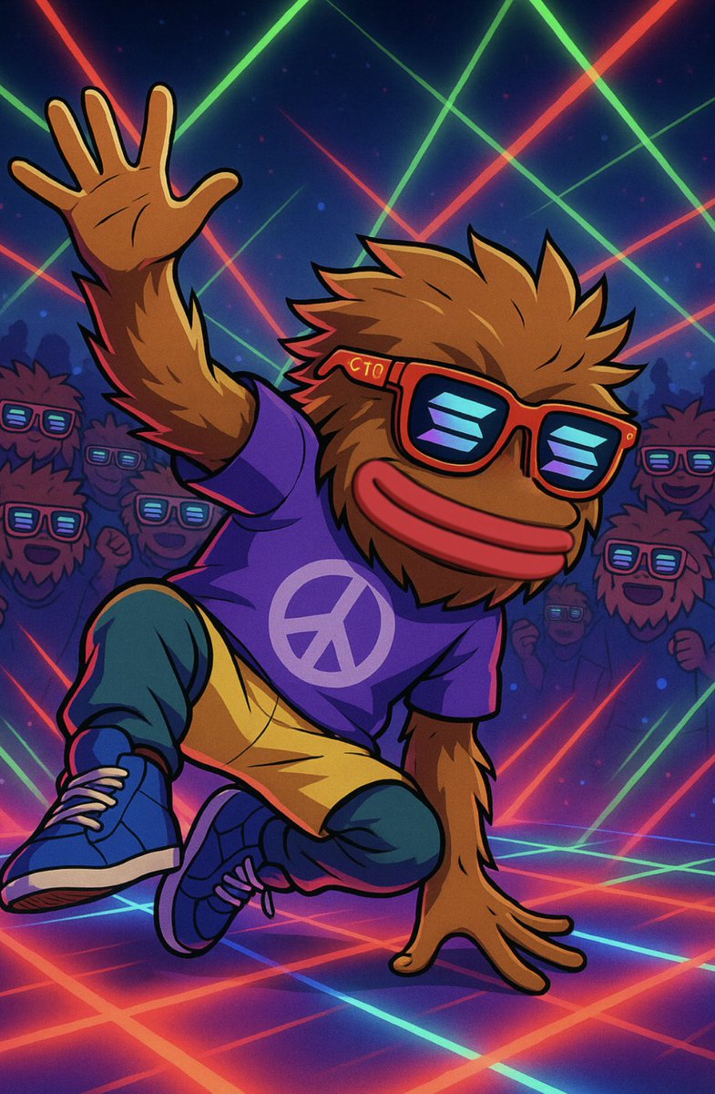 When the charts dip, I dance harder.
When the crowd doubts, double down.
This isn’t just a meme — it’s a movement.
$WOLF is going to be breaking floors and melting faces.

Laser eyes on the prize.
The CTO that will be leading the charge.
AWOOOO!!