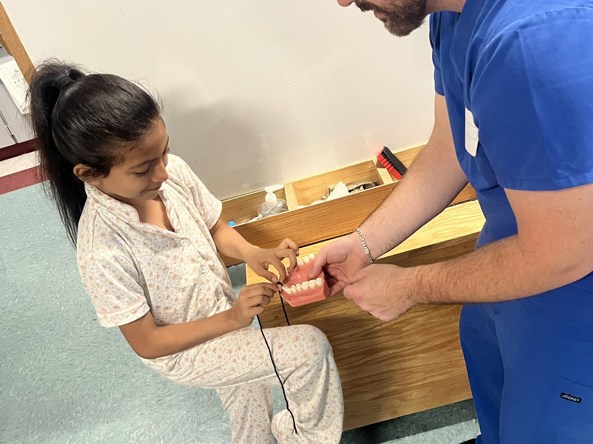 blackfoxelem's tweet image. We appreciate Giatras Family Dentistry for visiting our ESL second-grade class to discuss maintaining healthy teeth!
