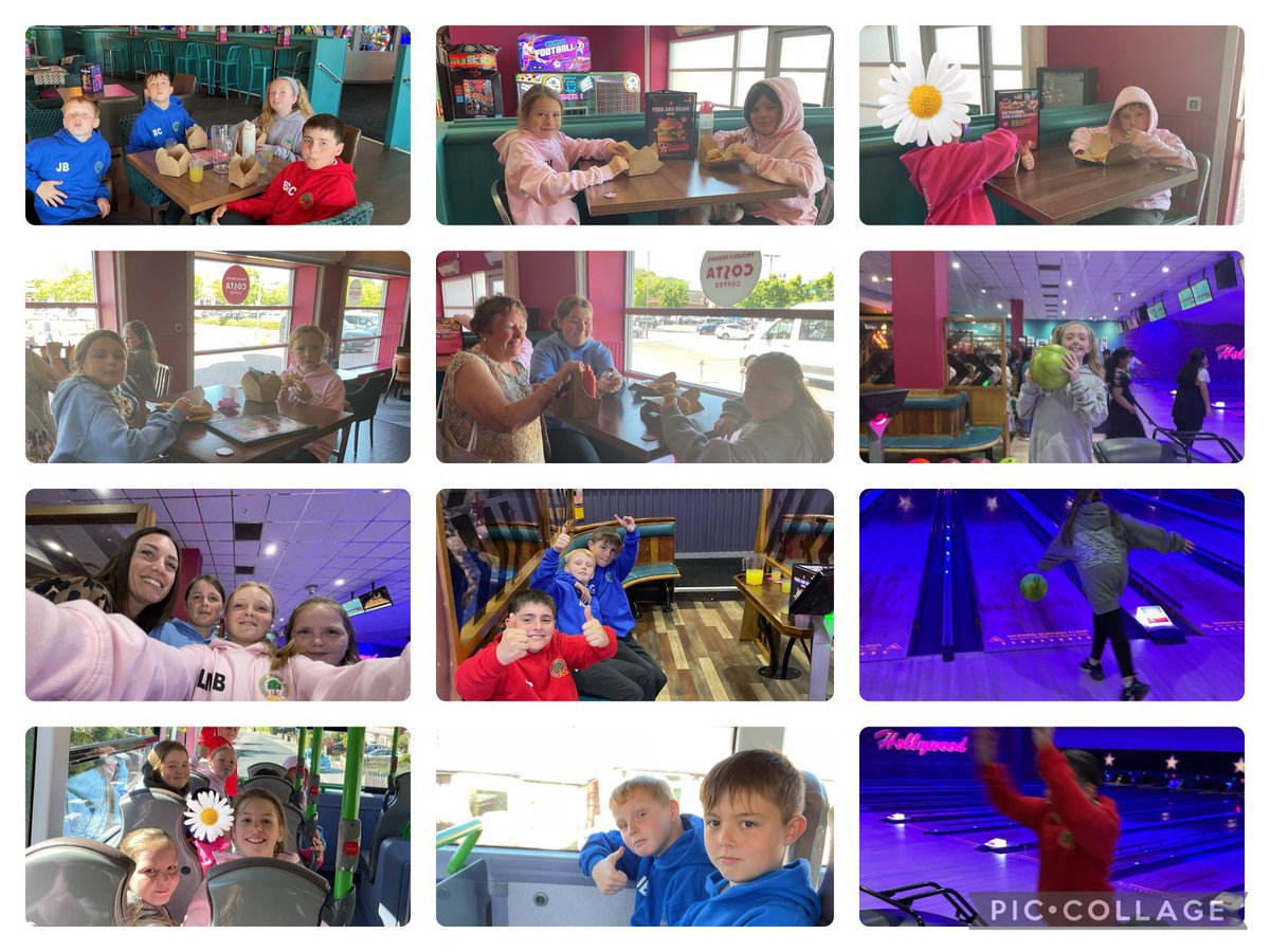 Y6 had a fantastic day bowling for their end of SATs treat. Thank you to our wonderful PTA for paying for the bowling, lunch and the bus trip there and back!