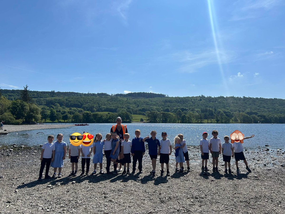 Class 2 had a lovely little nature walk this morning and then a story at the lake ☀️#ConistonCEPrimaryClass2