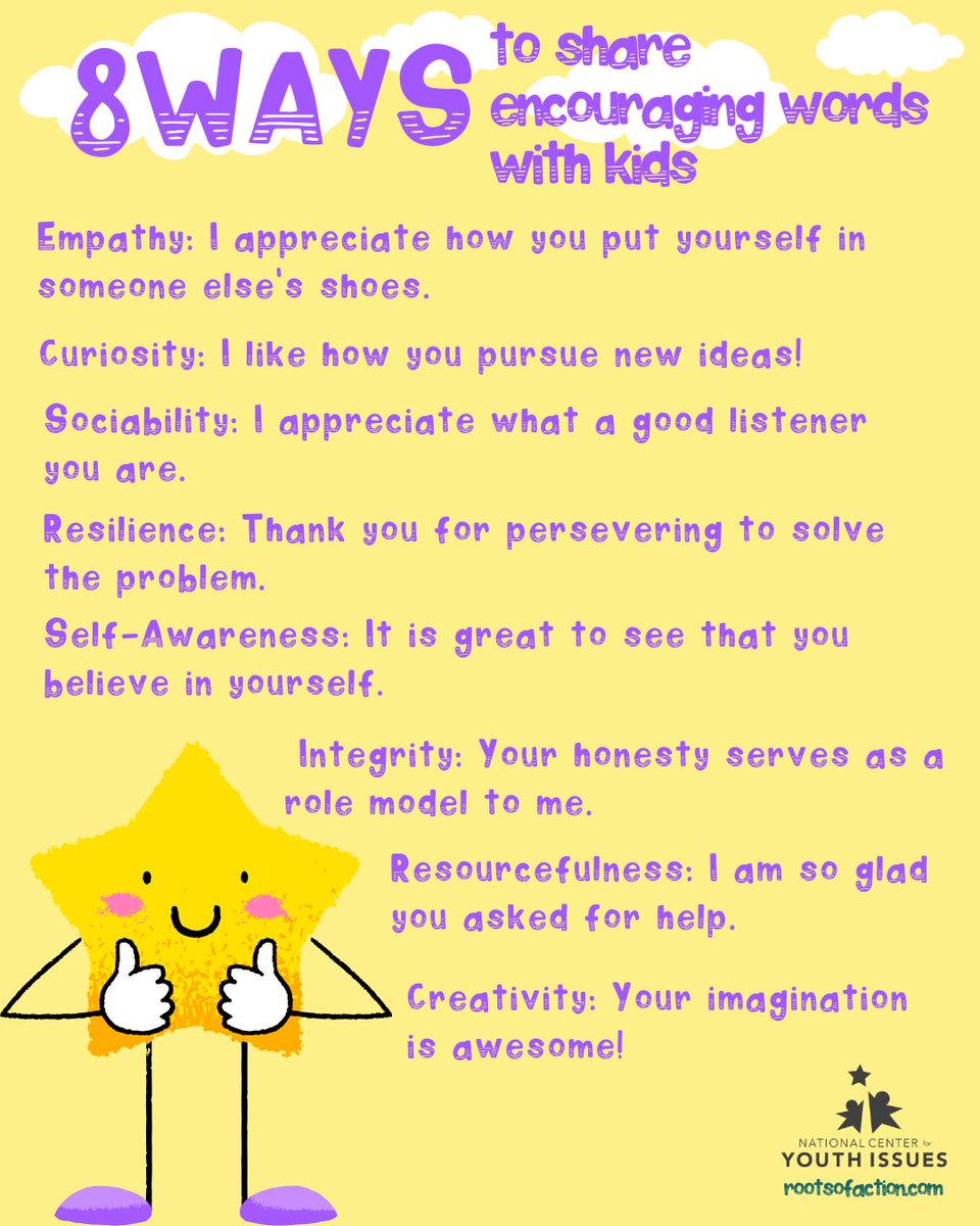 Being specific with our praise boosts their confidence and fires all the good things in their brain. Well worth the time it takes to make our praise about more than the outcome!

#buildconfidence #encouragingwords