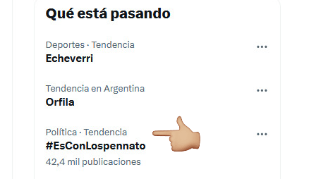 En estos momentos #EsConLospennato es tendencia
Hay PRO para rato ! 
#BuenViernes
