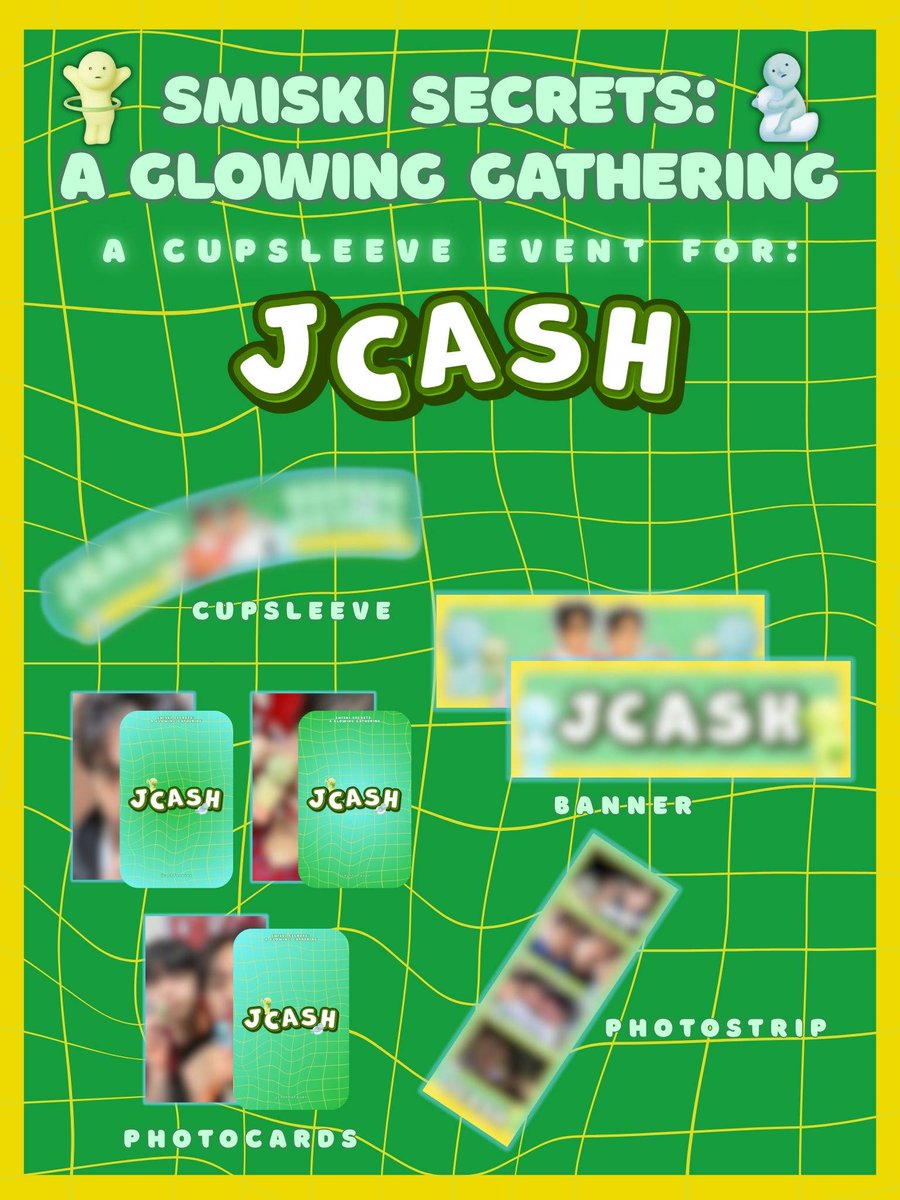 jcashforever's tweet photo. Surprise! You just got a sneak peek for the Glowing Gathering inclusions. 

Few slots left, so register now! 🍃

Register Here: https://t.co/ZoERnIlnJ8 

JCASH SMISKI SECRETS 
#JCASH #AJAA #AJAA_JC #AJAA_ASH https://t.co/N5s0i8dkB4