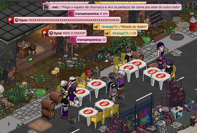 Sextooooou, para fechar a semana nada melhor que um churrasquinho 🟣