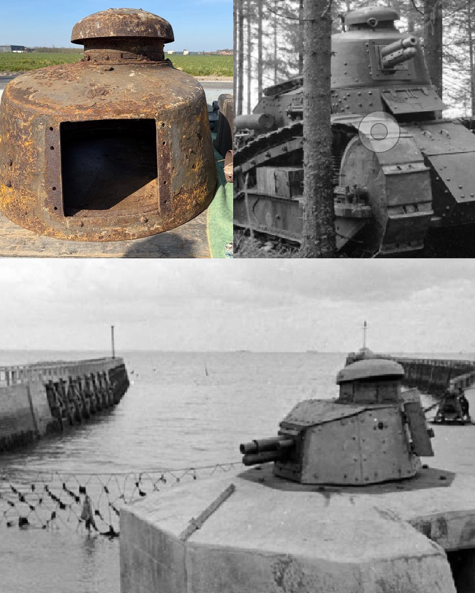 🔧 Iets bijzonders gerestaureerd! Onze vrijwilligers werkten aan een Franse tankkoepel, hergebruikt op een Tobruk-bunker. Volgende week zie je ’m in ons Bevrijdingspark! 💥👀
#Atlantikwall #Bevrijdingsmuseum #Zeeland #Restauratie #RenaultTank #Tobruk #Franseslag #WOII #bunkerbouw