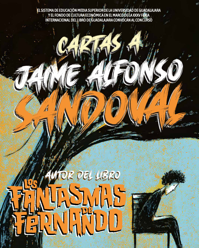 𝕊𝔼𝕄𝕊 𝕌𝕕𝕖𝔾 (@sems_udg) on Twitter photo La edición 2025 de Cartas al Autor, a llevarse a cabo en la <a href="/FILGuadalajara/">FIL Guadalajara</a>, nos trae en esta ocasión Los Fantasmas de Fernando, libro de Jaime Alfonso Sandoval.
Consulta la convocatoria ➡ goo.su/KggmsY
#SomosLectores #PrepaUDG. La edición 2025 de Cartas al Autor, a llevarse a cabo en la <a href="/FILGuadalajara/">FIL Guadalajara</a>, nos trae en esta ocasión Los Fantasmas de Fernando, libro de Jaime Alfonso Sandoval.
Consulta la convocatoria ➡ goo.su/KggmsY
#SomosLectores #PrepaUDG.