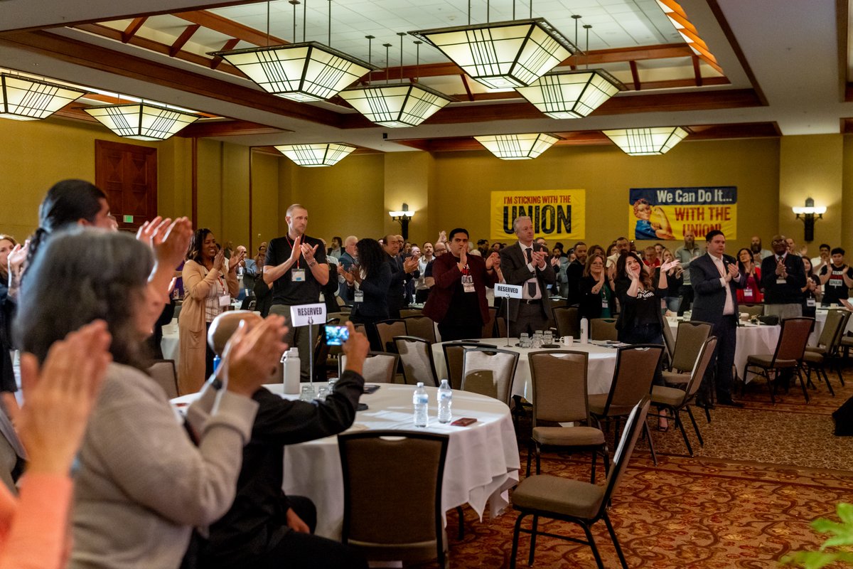 Amazon Teamsters from across California joined the <a href="/CaliforniaLabor/">California Federation of Labor Unions</a> this week to talk about protecting the right to organize so working people in our state can win what we deserve. We are unionizing Amazon!