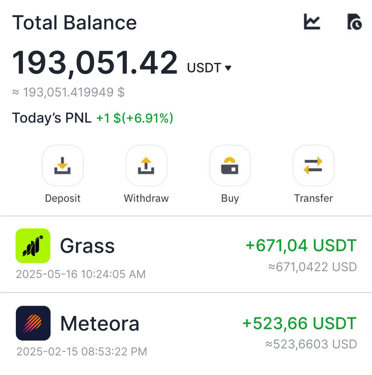 0xklarck's tweet photo. I earned ~$10,950/month completely passively...

You only need 2 things:

- Wifi
- Right apps

Here're 4 dApps that will bring from $300/day passively🧵👇 https://t.co/6xPfWVc1WZ