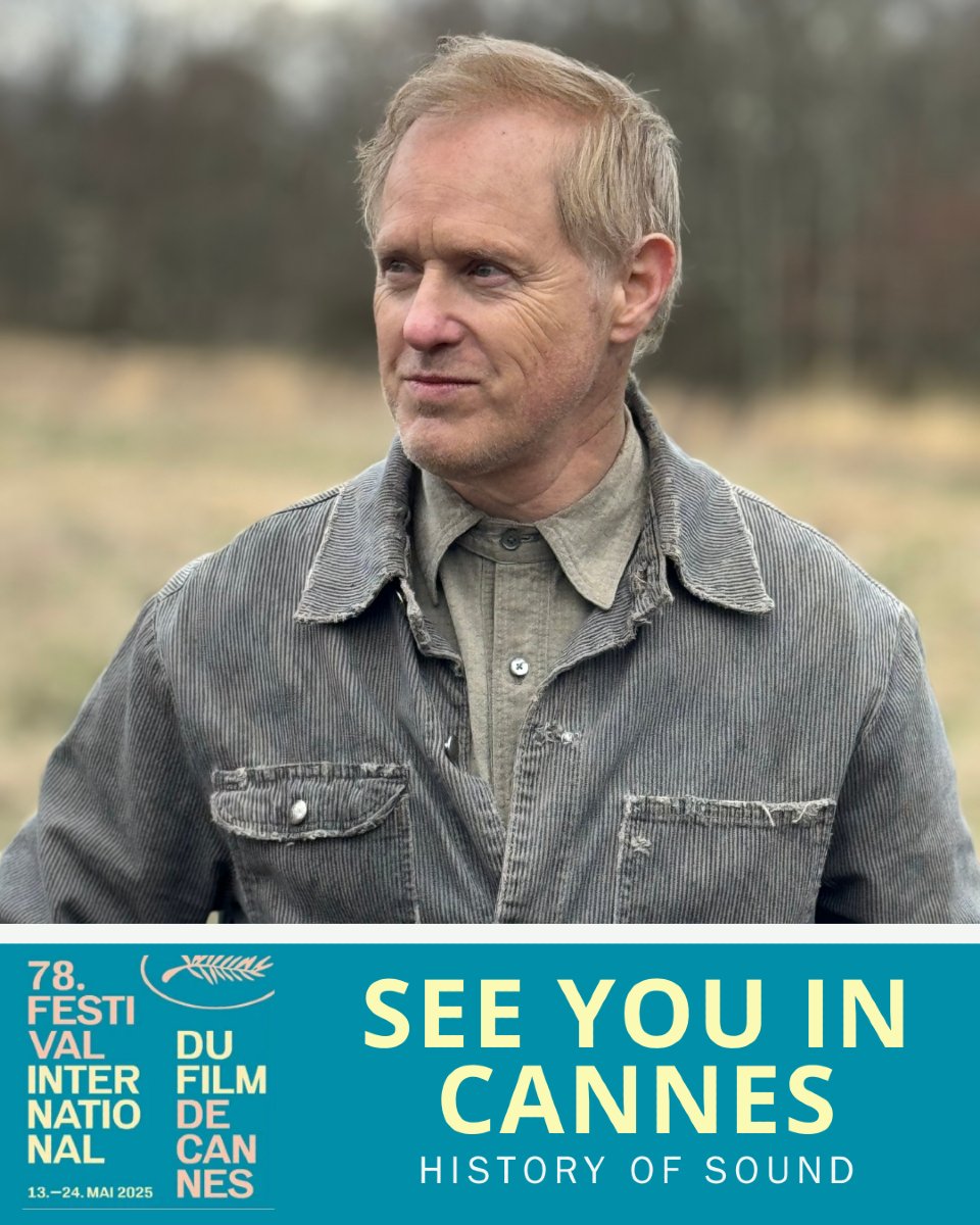 See you in Cannes! Looking forward to the World Premiere of HISTORY OF SOUND and LOVING DAY.

#Cannes2025 #HistoryofSound #LovingDay