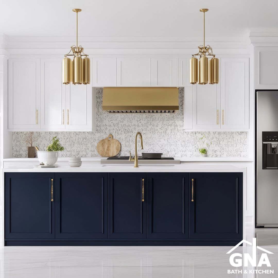 GnabathK's tweet photo. Gold hardware isn’t going anywhere in 2025—it’s just getting better. Think softer tones, brushed finishes, and a little less bling, a little more quiet luxury. ✨ #KitchenTrends #GoldDetails #QuietLuxury #DesignInspo https://t.co/HOBjoI4ttR