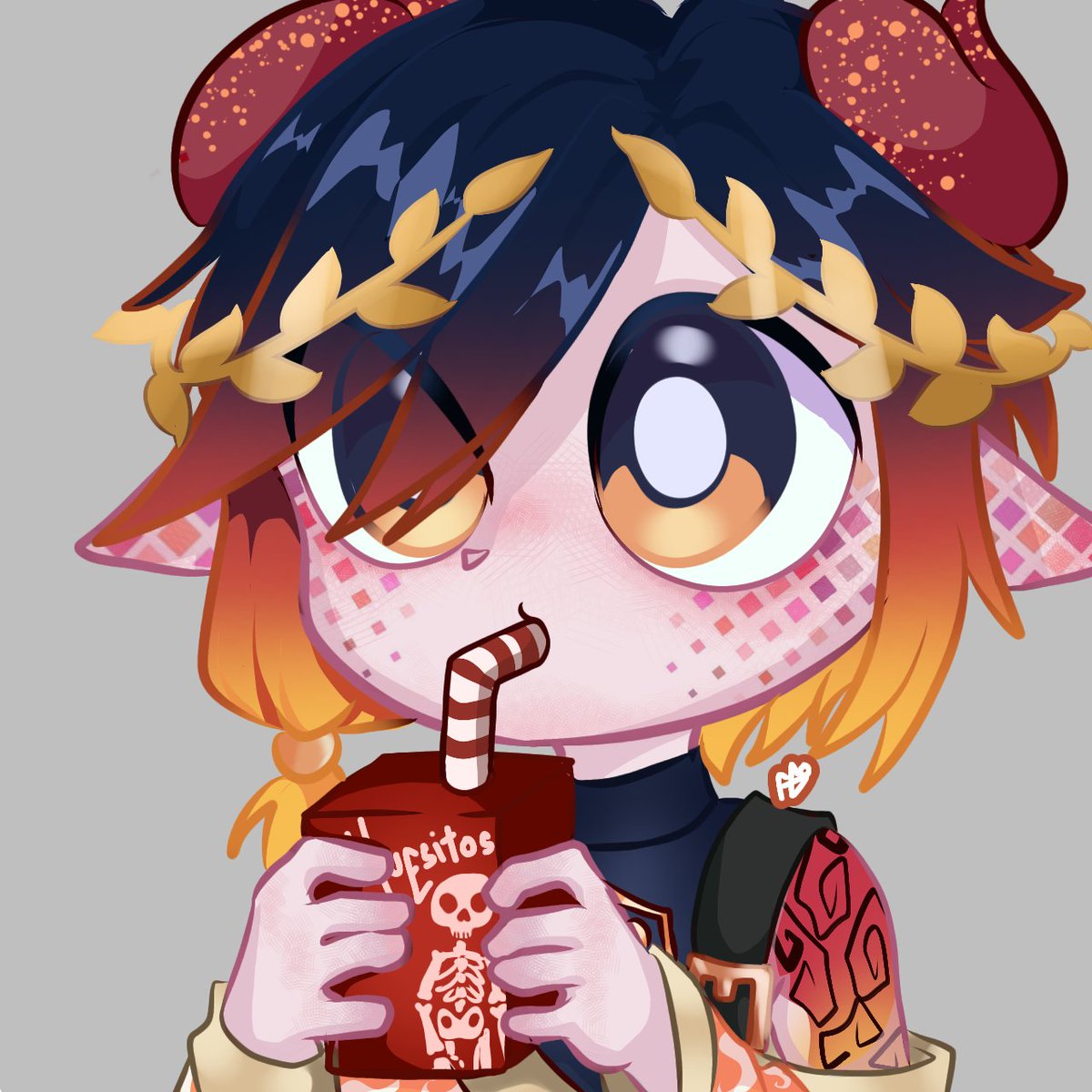 Siento que por el terror no hemos hablado mucho así que hoy hablemos un rato ❤️✨

¿Vienes?❤️
twitch.tv/lusholive

Dibujo hecho por <a href="/Grays_of_art/">Aexan</a> ✨