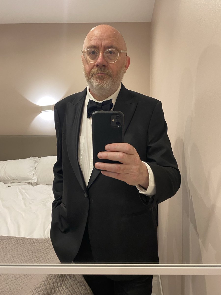 The first time in 15 years at Cannes I’ve had to do this. Thanks a bunch, Bono.