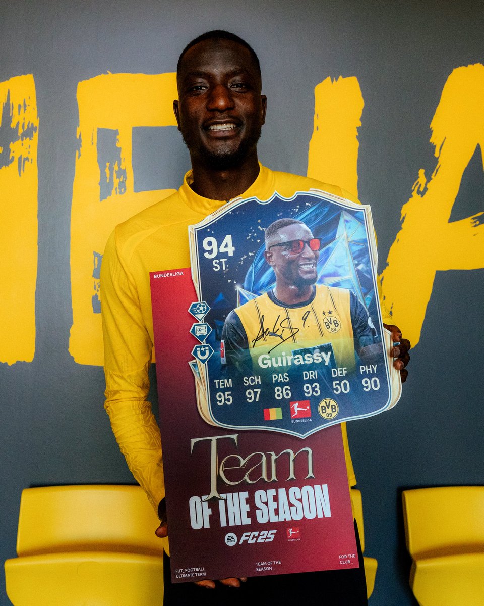Joueurs_GN's tweet photo. 🇬🇳🐘|| 𝗕𝗨𝗡𝗗𝗘𝗦𝗟𝗜𝗚𝗔 𝗧𝗘𝗔𝗠 𝗢𝗙 𝗧𝗛𝗘 𝗦𝗘𝗔𝗦𝗢𝗡 𝗣𝗟𝗔𝗬𝗘𝗥 ⵑ 🚀

@Guirassy_19 Der Bomber. https://t.co/HoOWhpLN1q