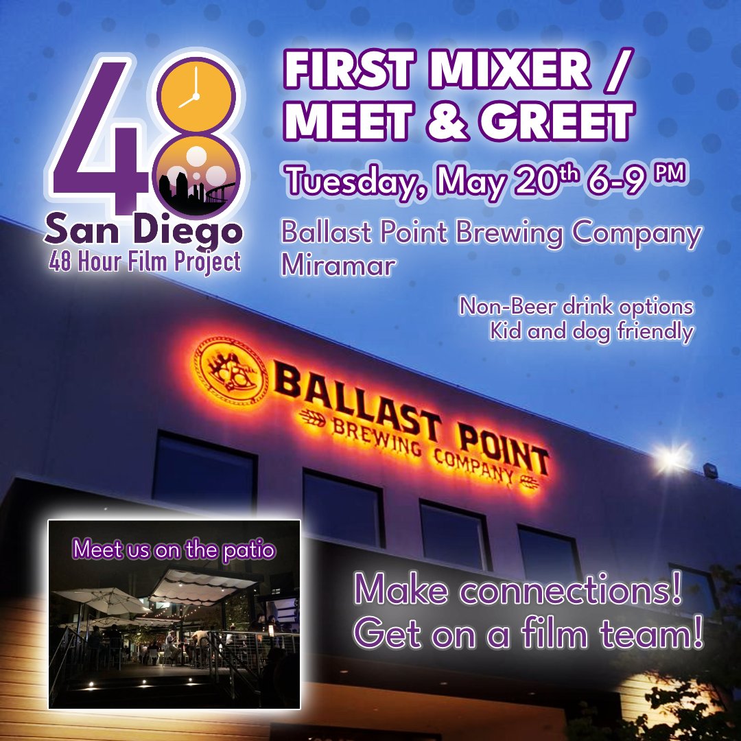 SD48HFP's tweet photo. Come join us for our first Mixer / Meet &amp; Greet event of 2025 in Miramar, at @BallastPoint  on this coming Tuesday May 20th at 6-9pm!

https://t.co/6EkRXypHBA

Ballast Point Brewing Miramar
9045 Carroll Way, San Diego, CA 92121

Google Maps Link: https://t.co/ovEx91pXY4 https://t.co/dYUWf0F3ae