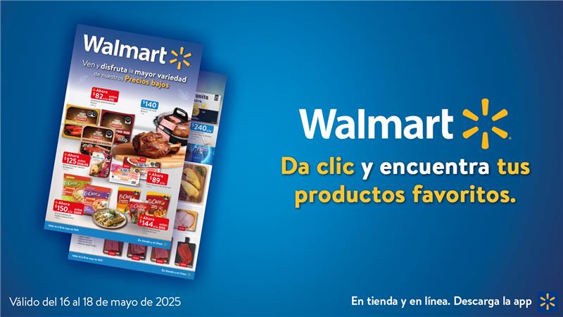Todo lo que se te antoje, lo encuentras en Walmart. Variedad, frescura y sabor en cada pasillo. ¡Descúbrelo hoy en tu tienda más cercana!
👉 bit.ly/3Fm4FKe