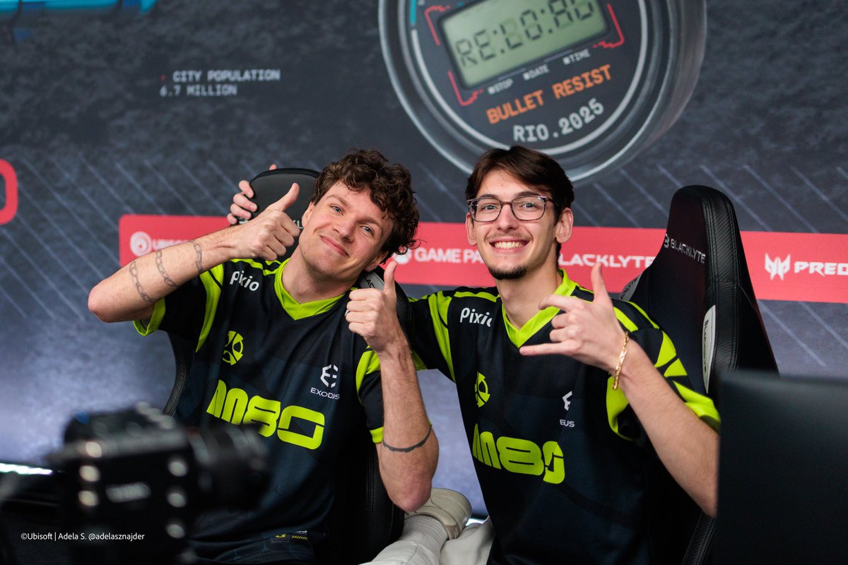 Back from R6 Reload can’t wait to run shit up in the NAL. 

We will be in Saudi 🇸🇦