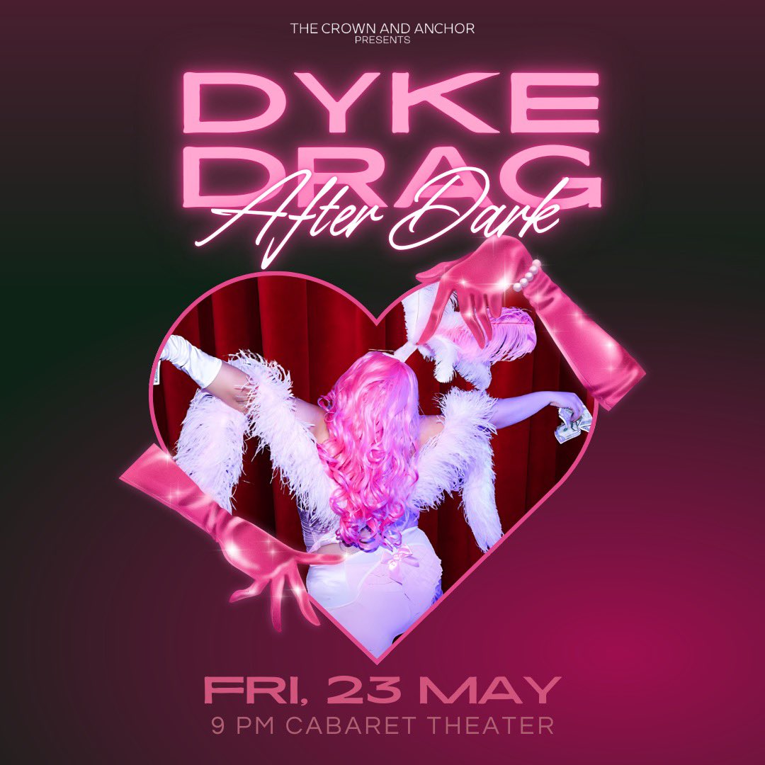 dyke drag tweet media