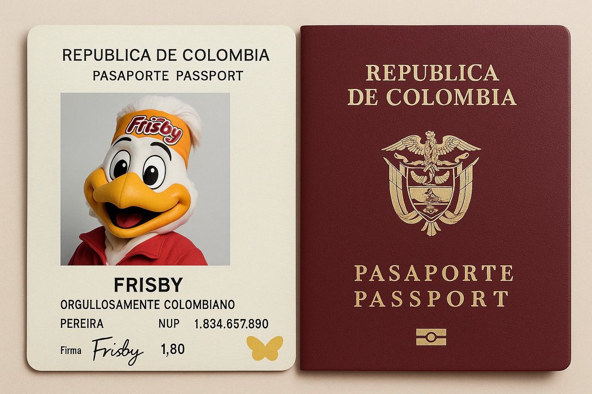 LuisGMurillo's tweet photo. Frisby, orgullosamente colombiano 🇨🇴#FrisbyLoHace https://t.co/ylMuWRgmvs