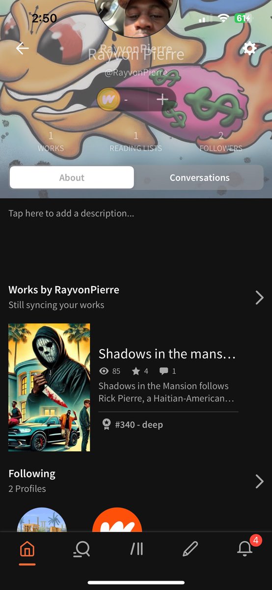 BigZ438's tweet photo. 85 People read so far😮‍💨🔥🔥🔥

Sequel coming soon once we reach 100

Movie coming soon once we reach 5k🔥🔥🔥

https://t.co/AIxhxT7ZCV https://t.co/9SvYUmThOE