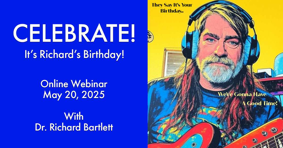 MatrixOnTheRoad's tweet photo. JOIN US FOR RICHARD'S BLOWOUT BIRTHDAY CELEBRATION! There are just a few spots left. We'll Meet Two Times—You can join us for one party, the other party, or both! Reserve your space at https://t.co/bglkYLcVKC. #RichardBartlett https://t.co/LQHYYIBiWK