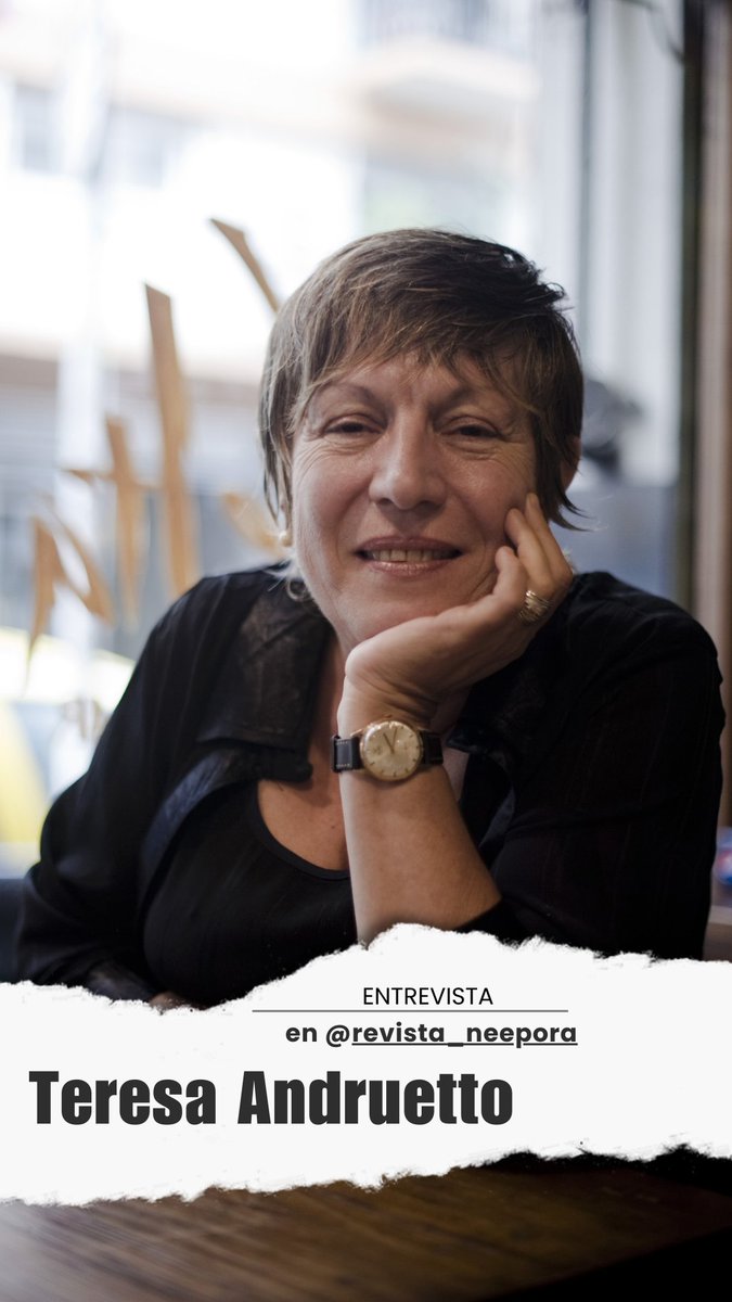 María Teresa Andruetto: “La literatura es una de las formas más potentes de la memoria" #Entrevista 👉🏾👉🏾👉🏾 ñeepora.com.ar/2025/05/maria-…