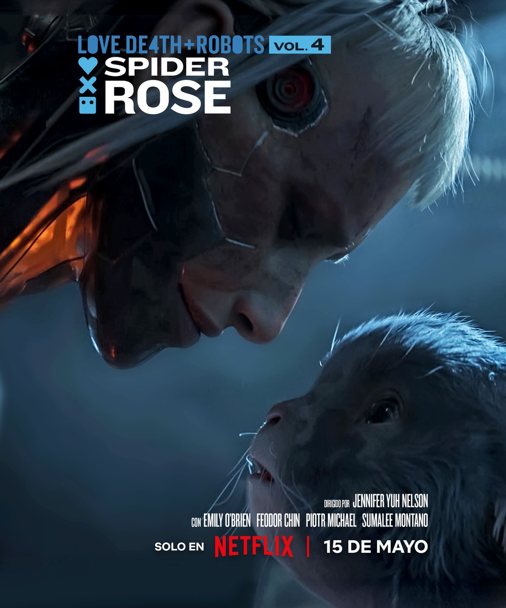 El cuarto episodio de 'Love, Death &amp; Robots' de Netflix, titulado “Spider Rose”, trata sobre la soledad y como la compañía de una mascota es capaz de llevarnos hacia la paz que tanto anhelamos y devolvernos la esperanza y la alegría por la vida.