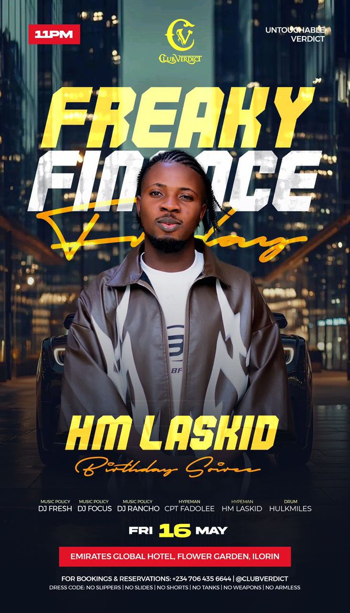 ClubVerdict's tweet photo. It’s freaky Friday 🔥🔥🔥🔥with the finance. If you ain’t gay no money Club Verdictbis not for you. 
Join us tonight let’s have fun together ladies and gentlemen 🔥💃💃💃 https://t.co/kijjbkLV4t