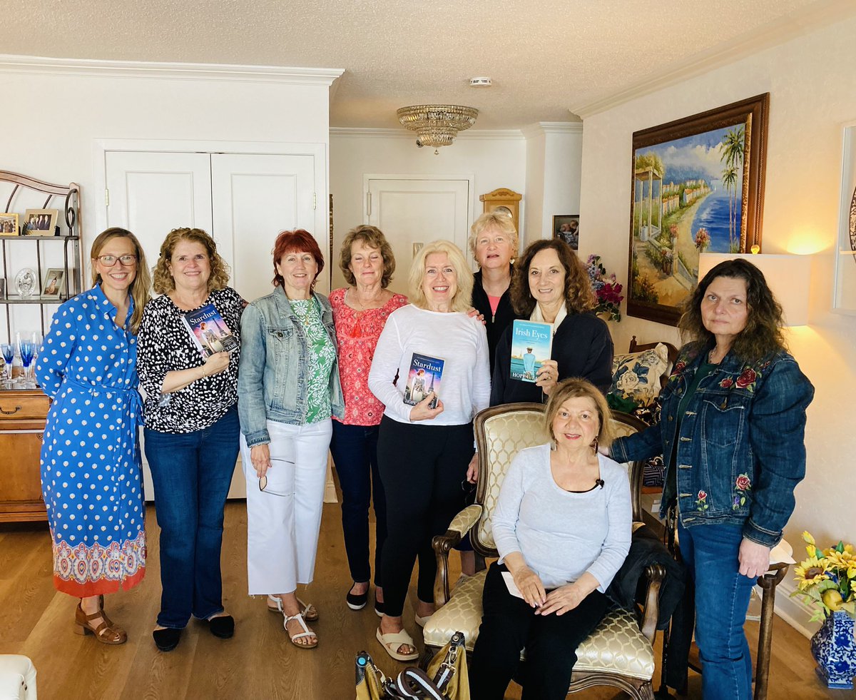 HopeTarr's tweet image. Thx to the Racquet Readers Book Club for hosting me yesterday. These lovely ladies bonded over a love of tennis 20+ yrs ago and a book club was born. We chatted about IRISH EYES and the sequel, STARDUST and then dined on Irish Stew and other goodies themed to the book. #HistFic