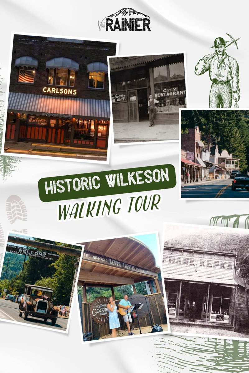 The quarry is quiet now.
But the sandstone legacy lives on.
Wilkeson shaped more than its own town — it helped shape Washington.
Get the new historic Wilkeson Walking Tour here:
 visitrainier.com/wilkeson-walki… #rememberwilkeson