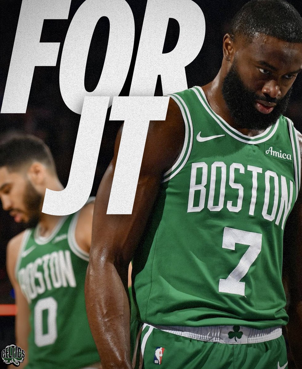 CelticsMuse's tweet image. FOR JT ☘️

#CELTICSIN7