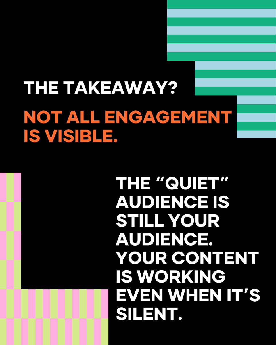 quimbydigital's tweet photo. Your loudest followers aren’t always your most loyal.

In fact, some of your biggest fans are quietly watching - no likes, no comments, just consistent lurking. https://t.co/4ZLW1FOy9O