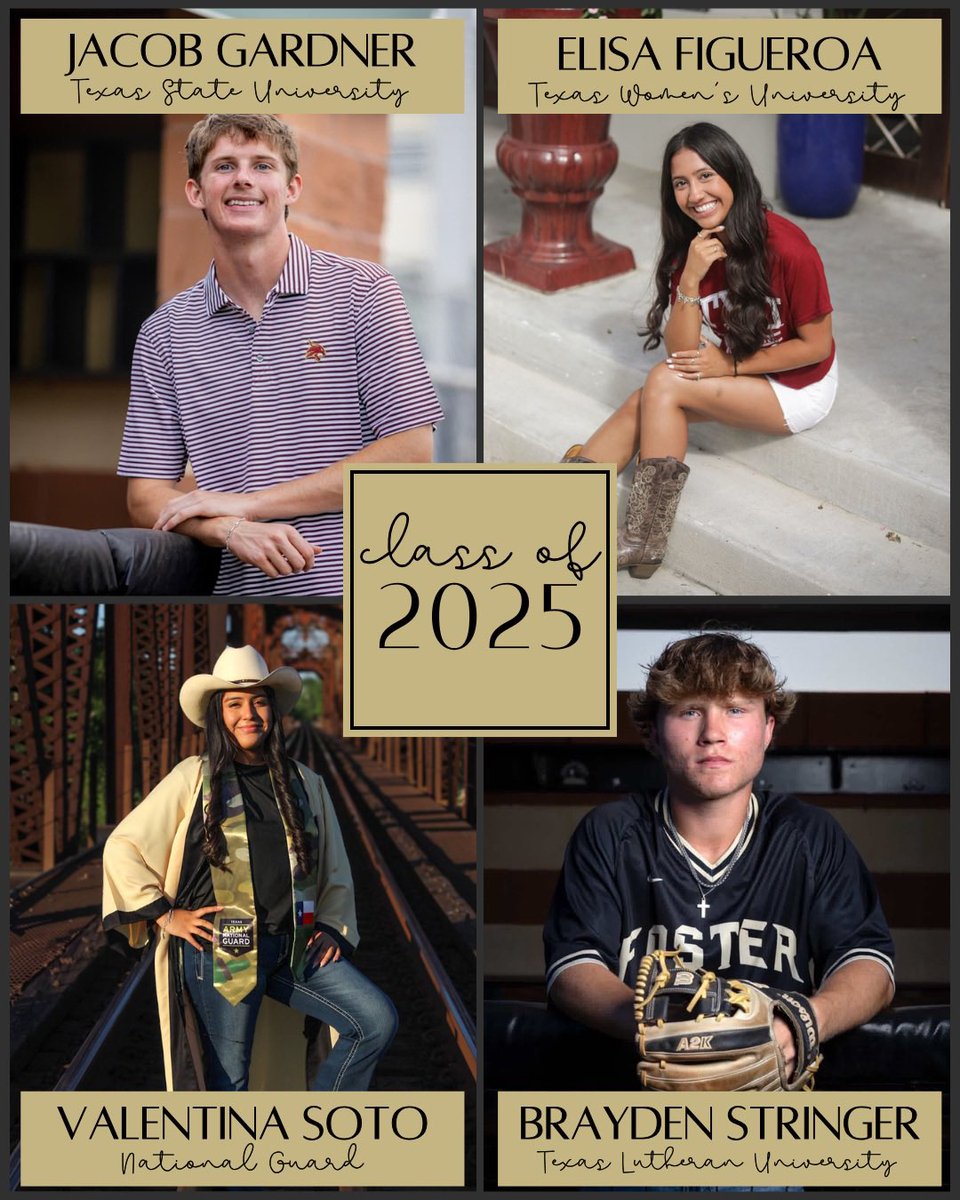 Congratulations to our amazing seniors in the Class of 2025! We are so proud of you and could not be more excited to celebrate you 💛 #SeniorSunday (But on a Friday)