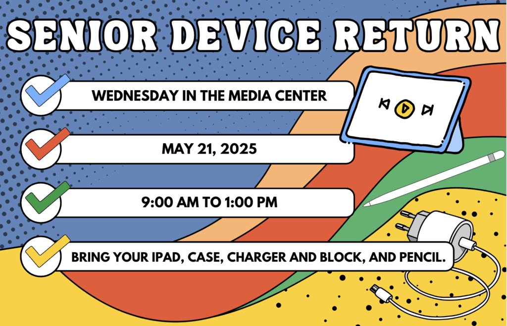Senior Device Return. Class of 2025