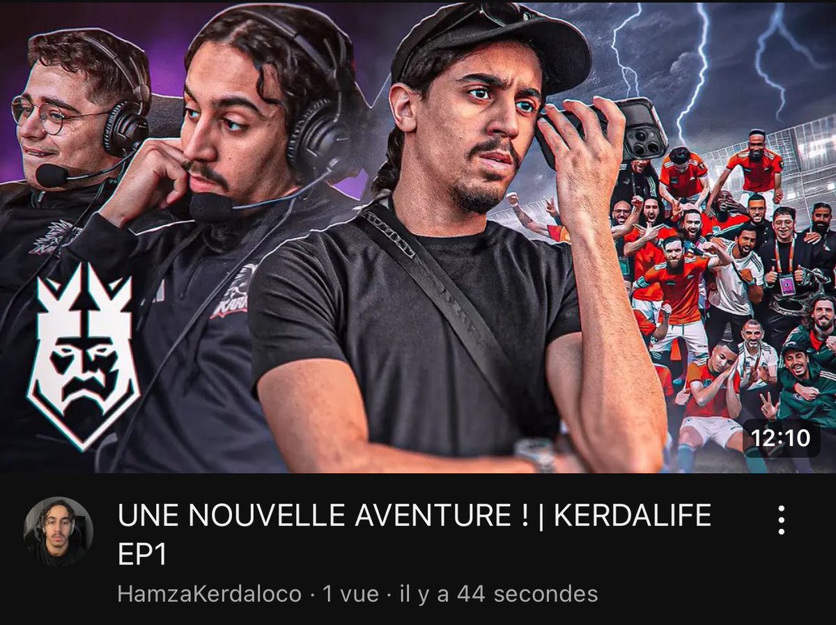 Premier VLOG de l’histoire de la chaîne

youtu.be/gTt0nYGdrDk?si…