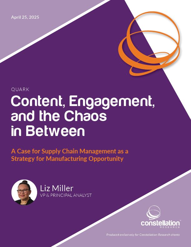 Holger Müller #EnterpriseAcceleration (@holgermu) on Twitter photo What If You Could Manufacture Opportunity? Learn more in a new Quark by <a href="/lizkmiller/">Liz Miller</a>: Content, Engagement, and the Chaos in Between: A Case for #SupplyChain Management as a Strategy for Manufacturing Opportunity. Access here: bit.ly/42OFOGF What If You Could Manufacture Opportunity? Learn more in a new Quark by <a href="/lizkmiller/">Liz Miller</a>: Content, Engagement, and the Chaos in Between: A Case for #SupplyChain Management as a Strategy for Manufacturing Opportunity. Access here: bit.ly/42OFOGF