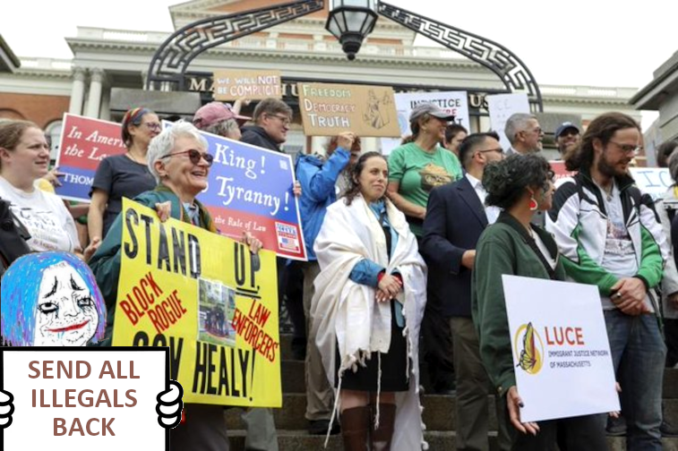 ClownParty0000's tweet image. #SendThemBack