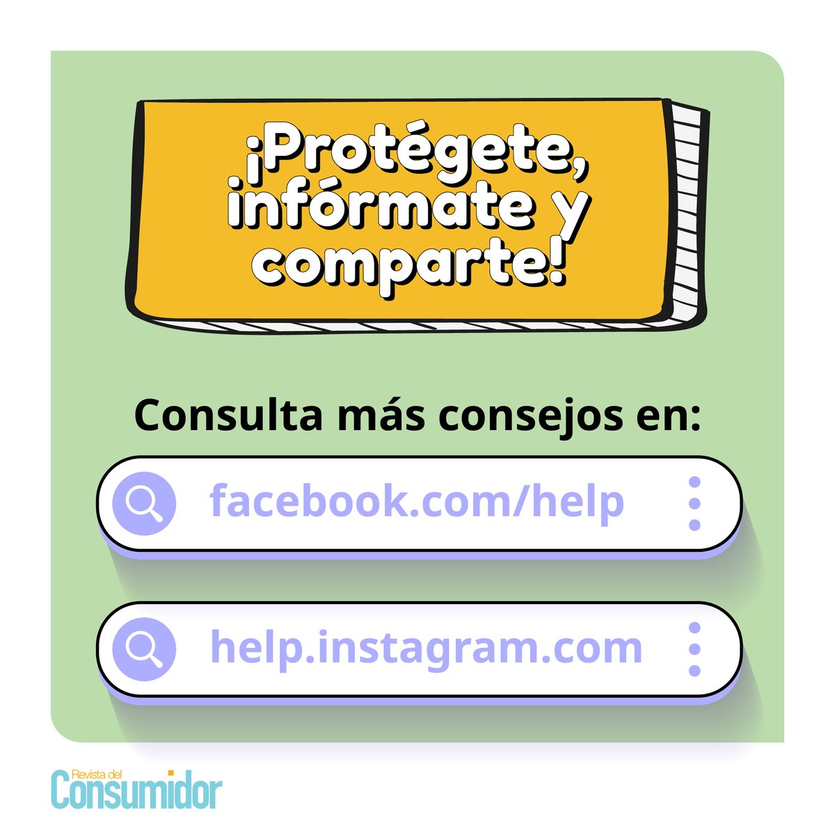 Con el boom de las ventas digitales, es clave blindarte contra estafas ‼️

Junto con Meta, te decimos cómo  👀

#ParaEnterarse #DíaMundialDelInternet #FraudesEnRedesSociales #SeguridadDigital #RevistaDelConsumidor