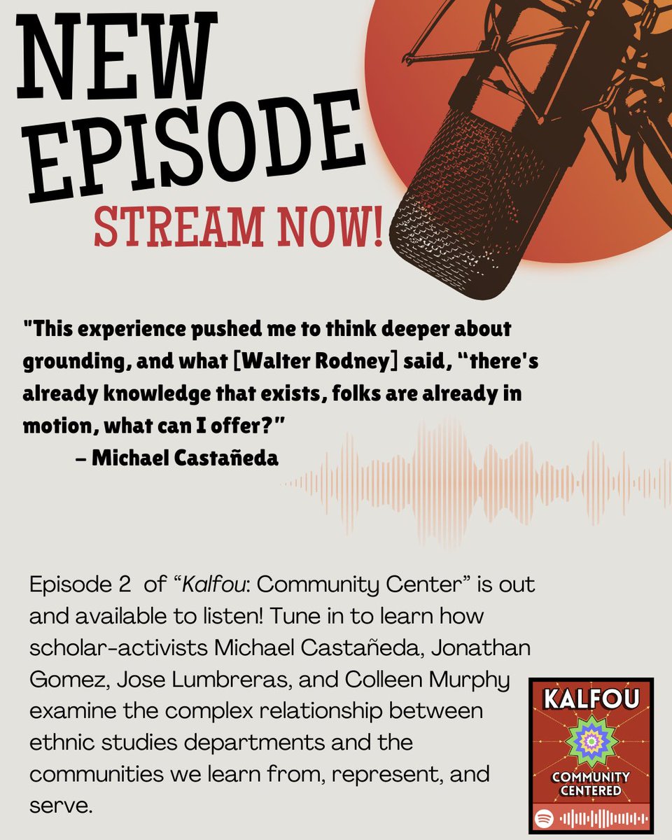 Episode 2 is now available to listen on streaming platforms such as Spotify, Apple Podcasts, Libsyn, iHeart, and the Kalfou website! Stream it now! 
🗣️🎙️ 
•
•
•
#kalfou #podcast #streamnow