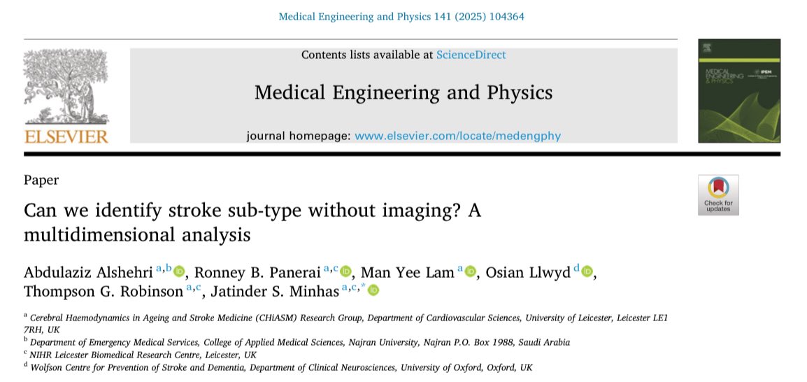 Jatinder Minhas (@drjminhas) on Twitter photo 🗣️ Can we identify stroke sub-type without imaging? A multidimensional analysis - ScienceDirect 🧠 <a href="/UoLCVS/">Uni of Leicester Cardiovascular Sciences</a> <a href="/AzizAlshehr94/">Abdulaziz Alshehri</a> <a href="/LeicesterBRC/">NIHR Leicester BRC and CRF</a> <a href="/_CARNet__/">CARNet</a> sciencedirect.com/science/articl… 🗣️ Can we identify stroke sub-type without imaging? A multidimensional analysis - ScienceDirect 🧠 <a href="/UoLCVS/">Uni of Leicester Cardiovascular Sciences</a> <a href="/AzizAlshehr94/">Abdulaziz Alshehri</a> <a href="/LeicesterBRC/">NIHR Leicester BRC and CRF</a> <a href="/_CARNet__/">CARNet</a> sciencedirect.com/science/articl…