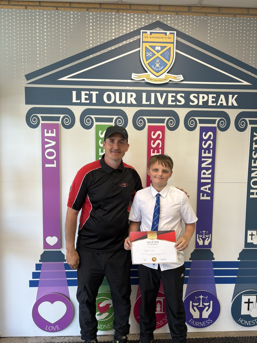 Melissa Keelan (@keelanmelissa) on Twitter photo Congratulations to Lennon Finan in S2. Our Car Valeter of the month. Well done !๐๐. Thanks to James and the team for all they do for our young people. ๐<a href="/StAndrewsRCSec/">St Andrew's Secondary School</a> Congratulations to Lennon Finan in S2. Our Car Valeter of the month. Well done !๐๐. Thanks to James and the team for all they do for our young people. ๐<a href="/StAndrewsRCSec/">St Andrew's Secondary School</a>