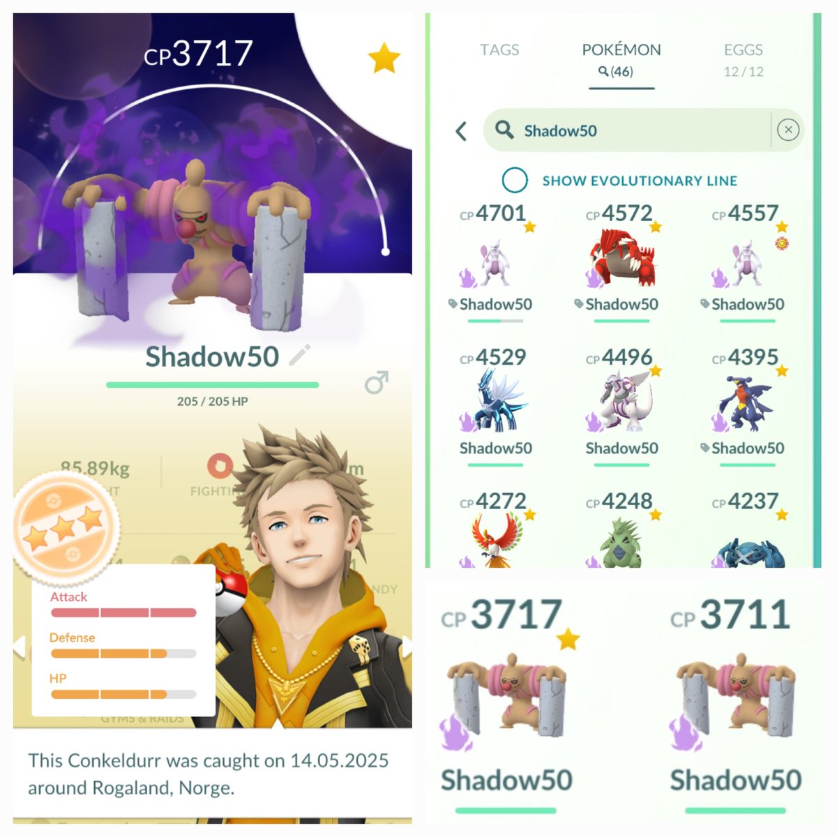 jenssen_lise's tweet image. My Shadow 50 team is growing. 46 hard hitting members. 😍😍 #shadow #level50 #hardesthitter #godownhard
