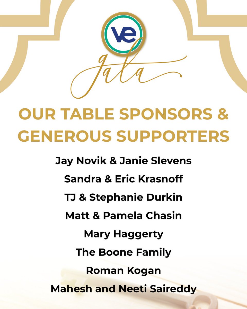 The awaited VE Gala is on June 3rd! 🌟
We're grateful to our incredible table sponsors and generous supporters for helping us build the next generation of business leaders. Learn more or donate HERE: veinternational.org/gala
#VirtualEnterprise #VEproud #VEGala #ThankYouSponsors