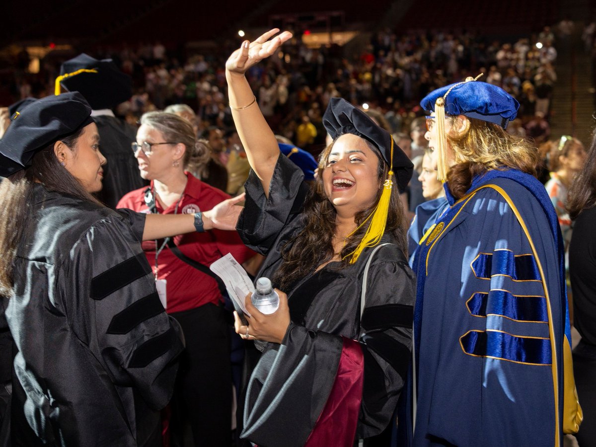 This morning we had the honor of celebrating the remarkable achievements of our doctoral students at the Doctoral Hooding Ceremony. Surrounded by family, friends, &amp; faculty, our graduates received their hoods, which symbolize years of dedicated research &amp; scholarship.